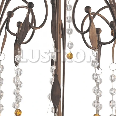 Подвесная люстра Arte Lamp Medici A9468LM-8BR