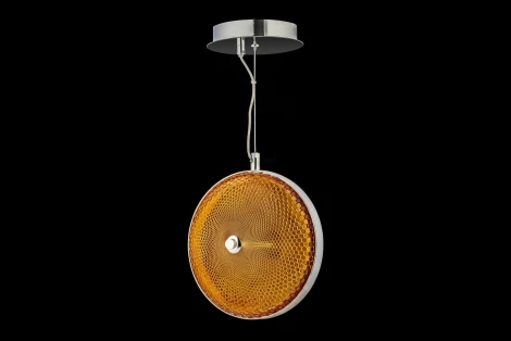 Подвесной светильник Lucia Tucci COIN 2890.R170.1 D250 OR (LED, 220V, на тросе, круглые)