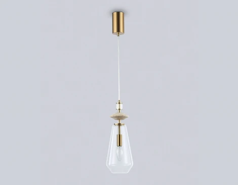 Подвесной светильник с травертином Ambrella Ceramo Modern LH53301