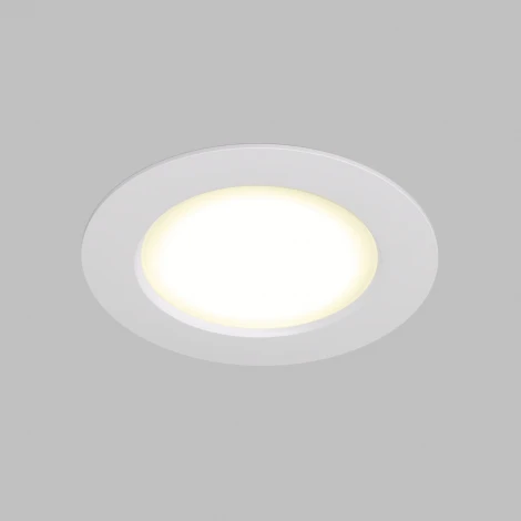 Встраиваемый точечный светильник Denkirs DK3046/7/8/9 DK3046-WH (LED, 220V, круглые)