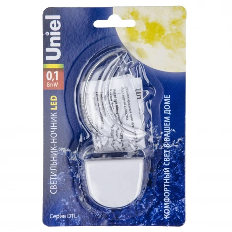 Ночник Uniel DTL-315 Месяц/White