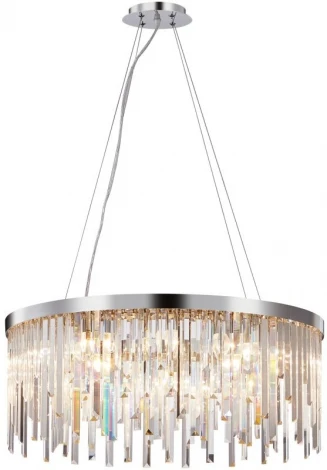 Подвесная люстра Stilfort Venecia 2113/09/12P (220V, хрусталь, на тросе, круглые)