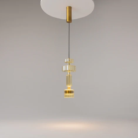 Подвесной светильник Maytoni Level MOD253PL-L18BS3K1 (LED, 220V, на проводе, круглые)