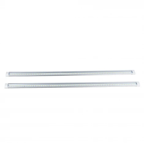 Светильник светодиодный для мебели набор из 2-х шт. ULM-F45-2x6W/4500K IP20 SILVER (220V, выключатель)