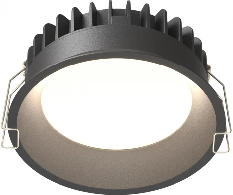 Встраиваемый светильник 12W Maytoni Okno DL055-12W3-4-6K-B (LED, 220V, IP44)