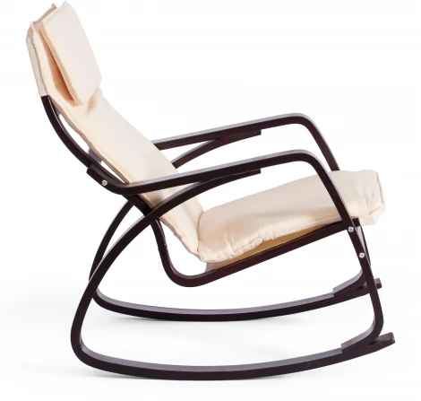 Кресло-качалка mod. AX3005 Tetchair (Венге,Бежевый).