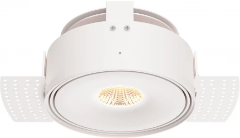 Встраиваемый светильник под гипсокартон Maytoni Move DL060-9W3-4-6K-TRS-W (LED, 220V, круглые)