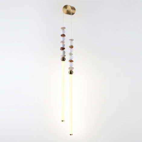 Настенный светильник Odeon Light Monella 6640/16WL бронзов/белый/металл/акрил LED 16W 3500K 220V