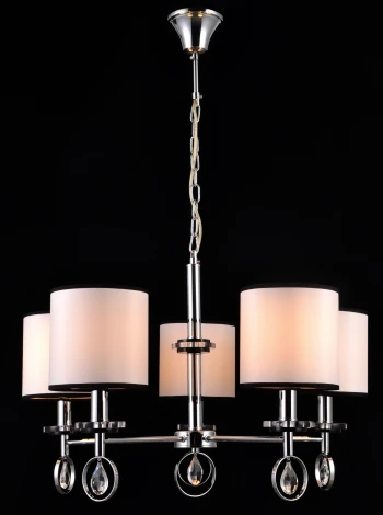 Подвесная люстра Natali Kovaltseva Orleans Orléans 70048-5C CHROME