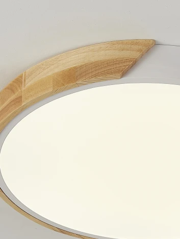 Потолочный светильник светодиодный Natali Kovaltseva Scandinavian LED LAMPS 81181 с пультом ДУ, моб. приложением 120W, белый, LED