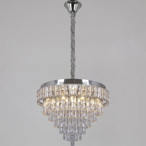 Подвесная люстра хрустальная Reluce 08110-0.4-500 MX CH
