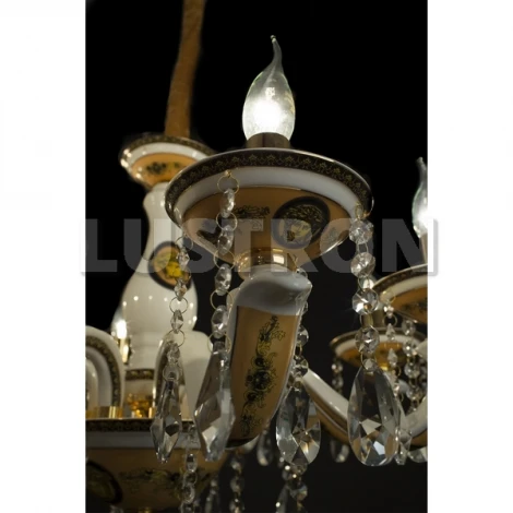 Подвесная люстра Arte Lamp Belveder A6610LM-8GO