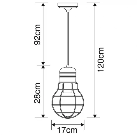 Подвесной светильник Arte Lamp Edison A5080SP-1CC