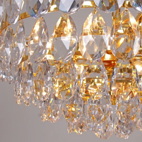 Подвесная люстра хрустальная Reluce 08510-0.3-600