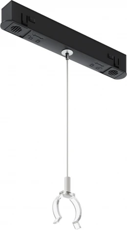 Коннектор с тросовым подвесом Tau в шинопровод Exility Maytoni Accessories for tracks Exility TRA101SWT-2B (48V)