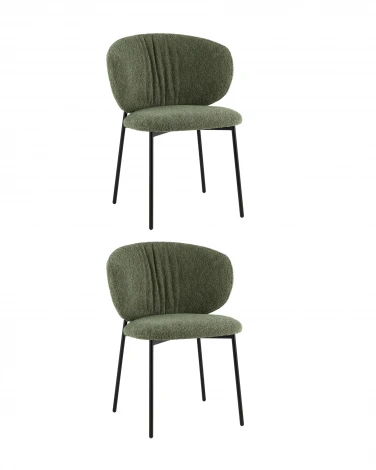 Стул Блейз Original букле зеленый 2 шт. Stool Group УТ000043147
