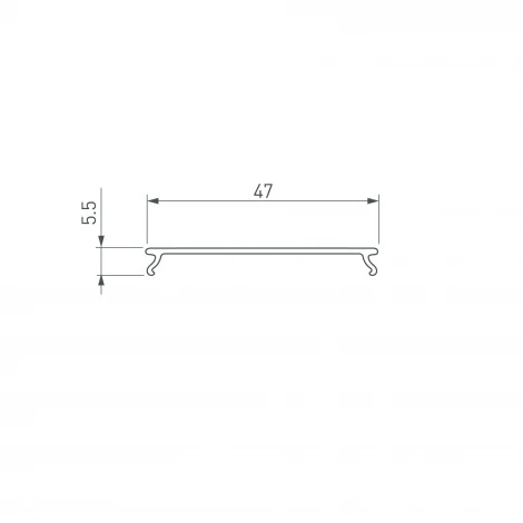 Экран SL-W45-LW-10000 OPAL (Arlight, Пластик) 050641