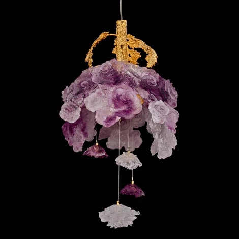 Подвесной светильник Fluorite Pirilampo Purple FL1186-1PP