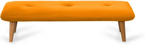 Банкетка Loa ОГОГО (арт.631211), (Велюр/Желтый)