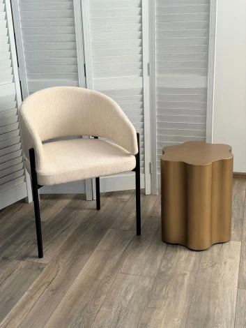 Стол журнальный РУИЗ (RUIZ) цвет Золотой винтаж, ®DISAUR M-City 64821