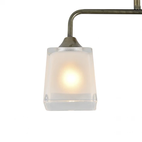 Потолочная люстра на штанге Escada Artemis 2103/2P E27*40W Antique Brass