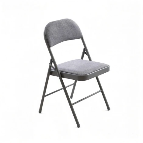 Стул складной GJ-22 серый рогожка Stool Group УТ000042557