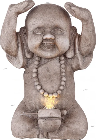 Газонная световая фигура Globo Монах 33561