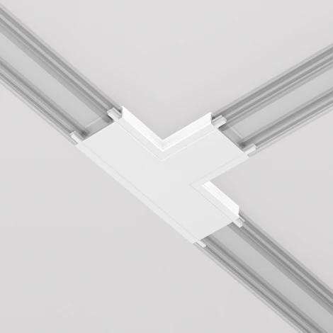 Коннектор питания T-образный Radity белый (магнитный) Maytoni Technical TRA084CT-11W