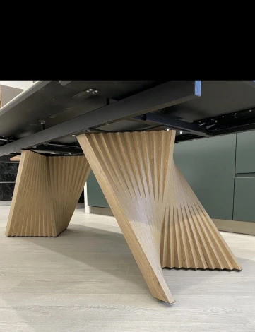 Стол МАНХЭТТЕН 200 цвет ПАНДОРА (PANDORA), керамика / Дуб Галифакс M-City 64722