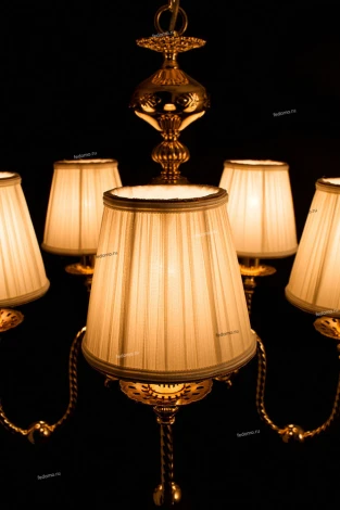 Подвесная люстра Arte Lamp Orafo A2044LM-5GO