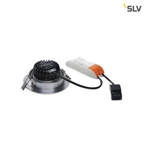 Встраиваемый точечный светильник Slv New Tria 114236