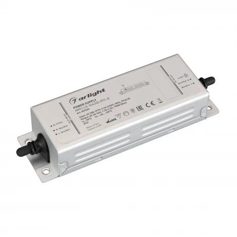 Блок питания ARPJ-LG-564200-PFC-B (150W, 25-56V, 1.78-4.2A) (Arlight, IP67 Металл) 057529