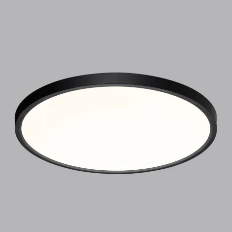Настенно-потолочный Sonex Alfa Black 7660/40L MITRA пластик/белый/черный LED 40Вт 3000/4000K D495 IP20 (220V, круглые)