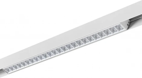 Трековый светильник Downlight низковольтный светодиодный Novotech SHINO FLUM 359489 белый LED 24W 48V 3000-6500K (регулировка яркости, управление смартфоном, умный дом - Алиса, Smart Life)