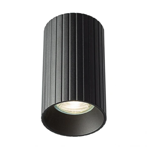 Потолочный светильник черный рифленый Citilux Axel CL512111R