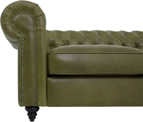 Диван Chester Classic ОГОГО (арт.329511), (Ткань/Зеленый)