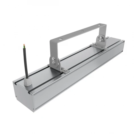 Светодиодный прожектор IP65 ШО110х30 прозрачный Wolta Паллада ДО02-75-102-4К С110х30