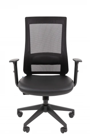 Офисное кресло Chairman 500LT Россия экокожа черный/TW-01 черный Б/П 7187916