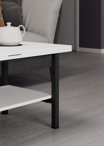 Стол-трансформер Калифорния Мидж ЛДСП белый 3685145301