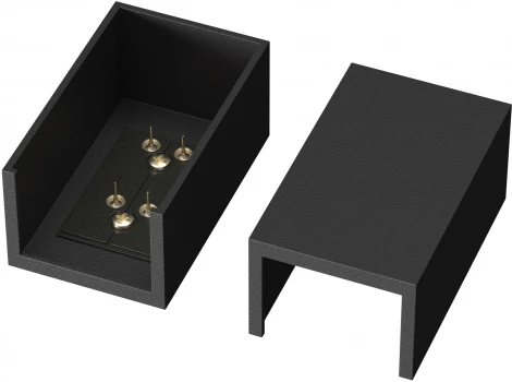 Заглушка для шинопровода Maytoni Accessories for tracks Elasity TRA160EC-1B