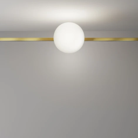 Трековый светильник магнитный модульный светодиодный LED 8W 24V 4000K Maytoni Technical Luna Technical TR229-1-8W4K-BS
