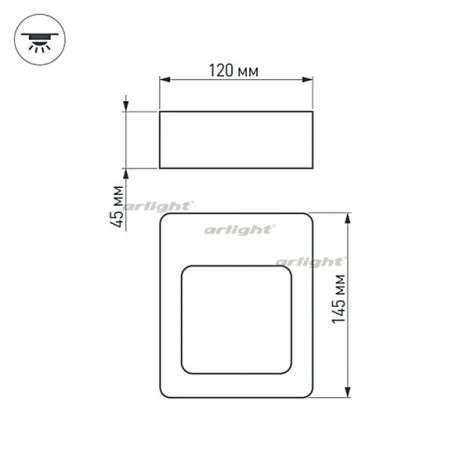 Архитектурная подсветка Arlight LGD-Wall-Frame 021930