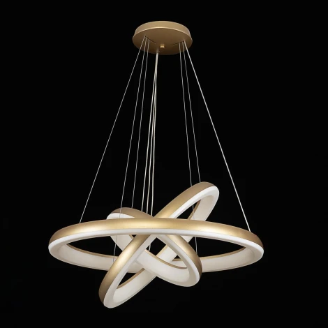 Подвесная люстра светодиодный Юпитер Смарт Citilux CL730A152S Золото
