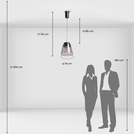 Подвесной светильник De City Стаут 702012901 (LED, 220V, на проводе)