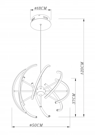 Подвесной светильник Globo WAVE 67823-30H