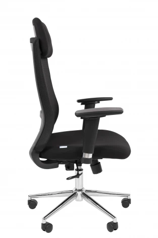 Офисное кресло Chairman 500LUX Россия ткань T черный/TW-01 черный 7210649