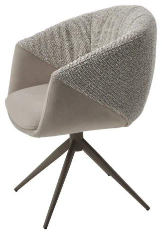 Стул ГИССЕН (GISSEN) 360 град., цвет ЛАТТЕ RIELY-111 / V885-3, ткань / ЛАТТЕ, ®DISAUR M-City 64841