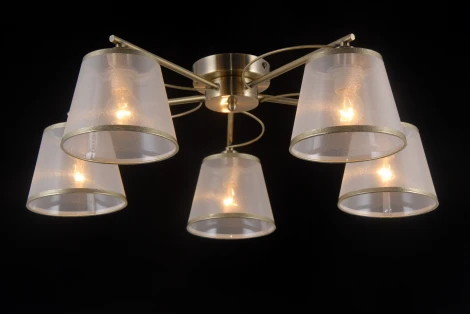 Потолочная люстра Natali Kovaltseva 79015 79015/5C ANTIQUE