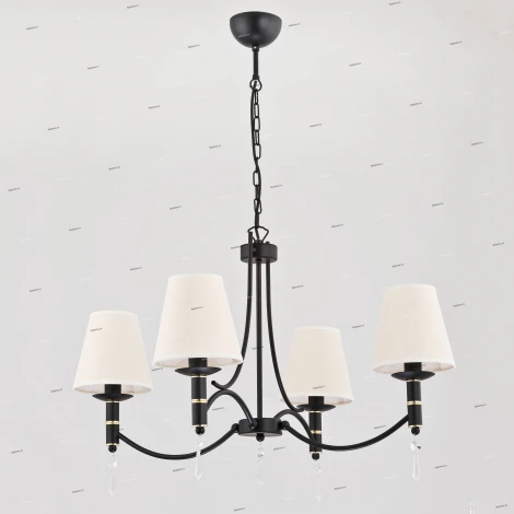 Подвесная люстра Alfa Abil Black Gold 23004
