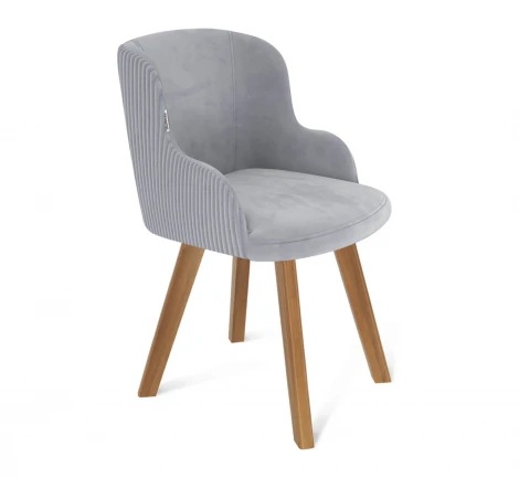 Стул Sheffilton SHT-ST39-4/S183 Стальной серый/светлый орех 4880179801